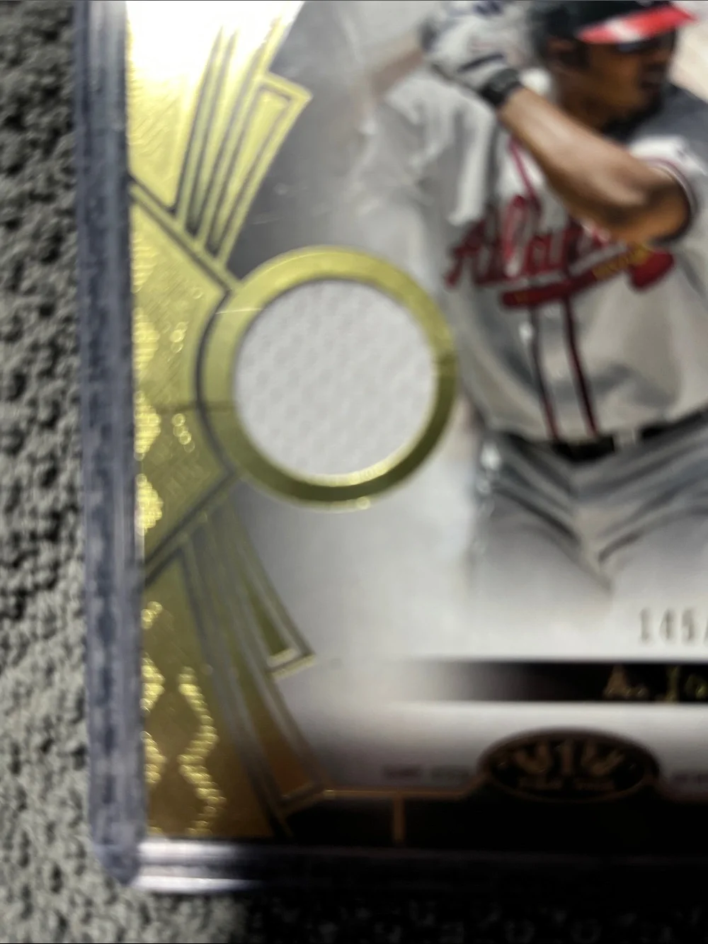 2023 Tier One Andruw Jones Relic Game Used 145/400 #TIR-AJO